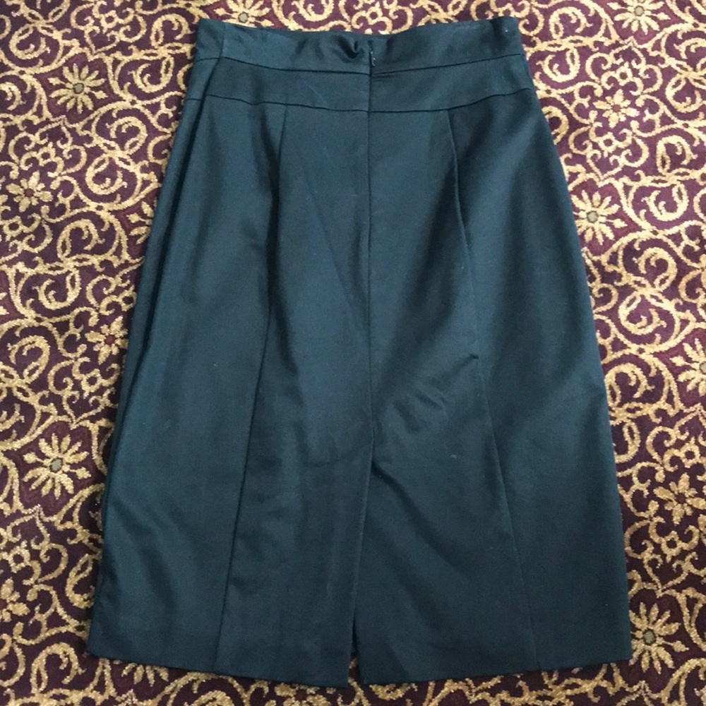 Worthington black tailored pencil midi skirt. - Picture 2 of 3